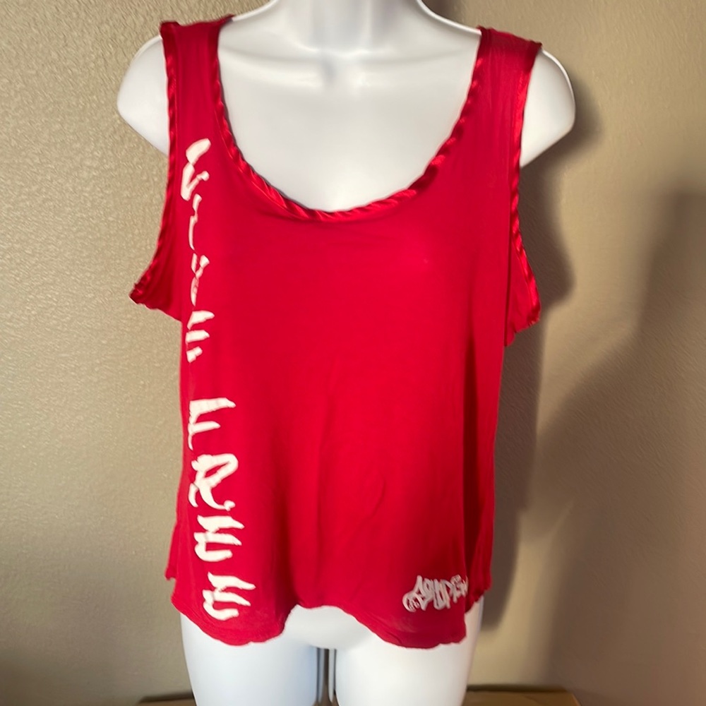 “LIVE FREE”tank top size L